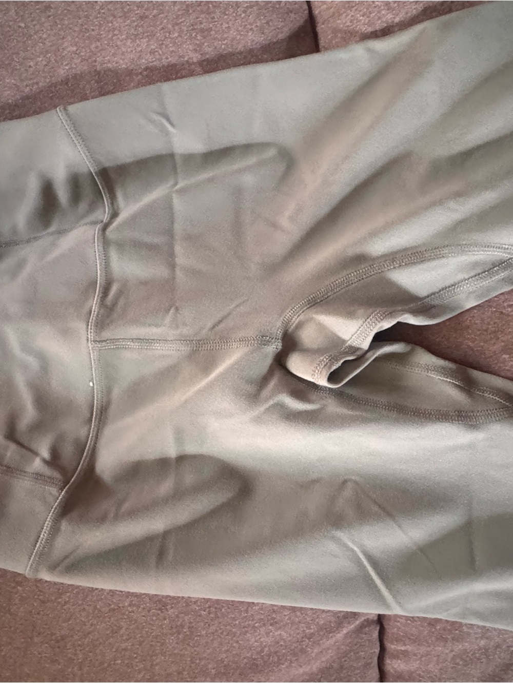 Women’s High-Waist Olive/Taupe Active Leggings